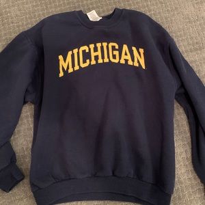 Michigan sweatshirt